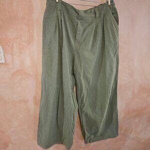 Halara high waisted wide legged pants with pockets 2XL